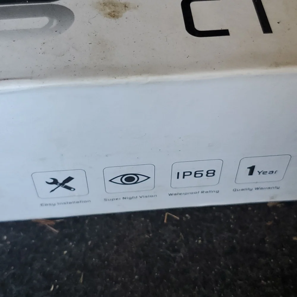 Veclesus license plate rearview camera